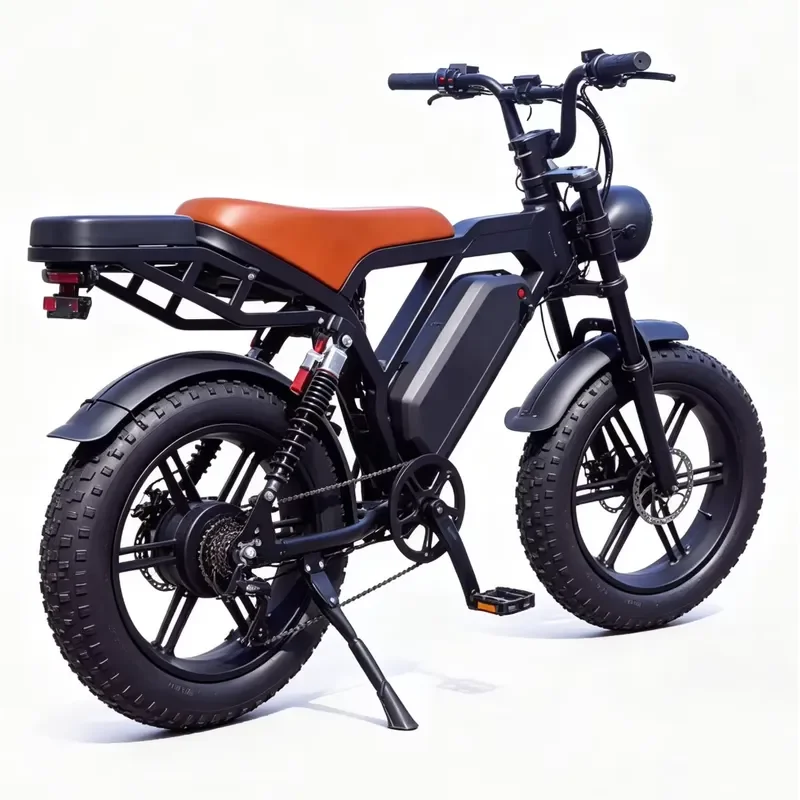 500W Brushless Motor Electric Bike 48V 15Ah Battery Adult E Bicycle Urban Commuter City Cycling Scooter For Elderly Men Women