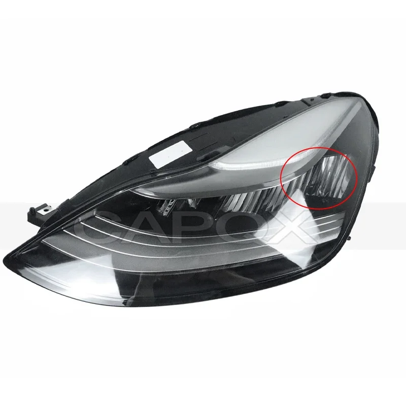 CAPQX Headlight Headlamp For Tesla Model Y Model 3 2019-2022 Front Bumper Head Light Head Lamp Front Turn Light