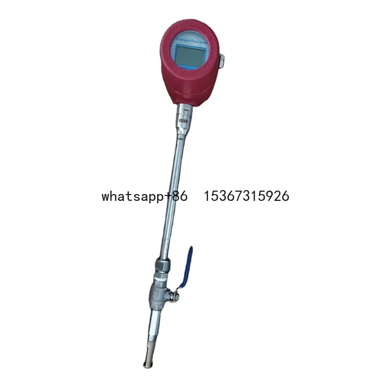 biogas flow meter air flow meter sensor probe thermal gas mass flow meter