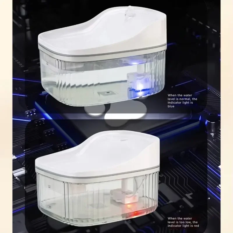 Pop Smart Pet Water Dispenser For Cats And Dogs Automatic Filtration And Recirculation Washable And Travel-friendly