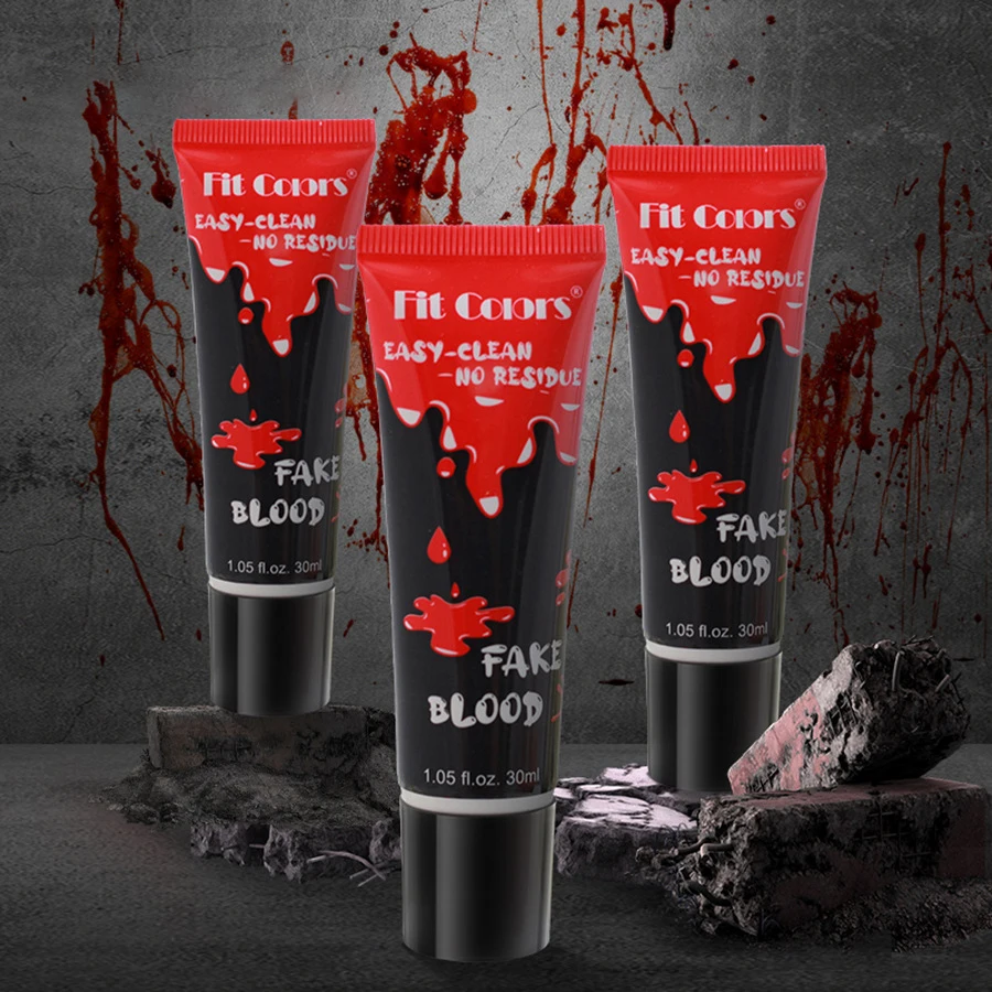 Halloween ganze gefälschte Plasma Gesicht Lippen Körper Make-up Vampir Halloween Party