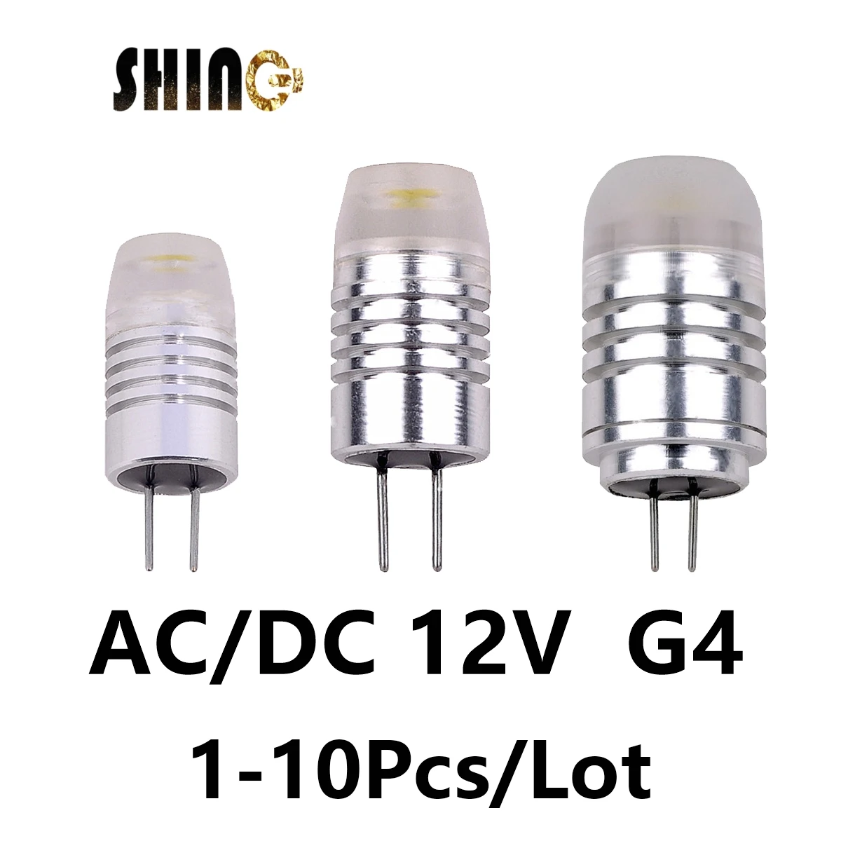 

1-10PCS AC/DC 12V LED MINI G4 COB car lights 2W 3W High Light Efficiency Strobe Free For Crystal Chandelier Kitchen Study Toilet