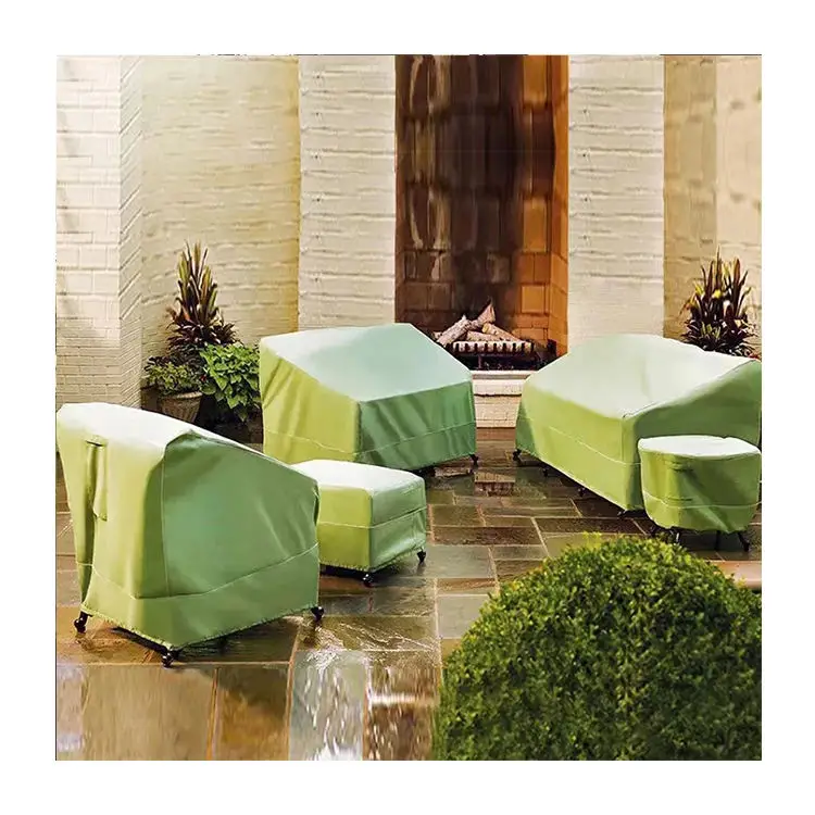 

Outdoor furniture dust cover waterproof sun protection custom sofa protection cover