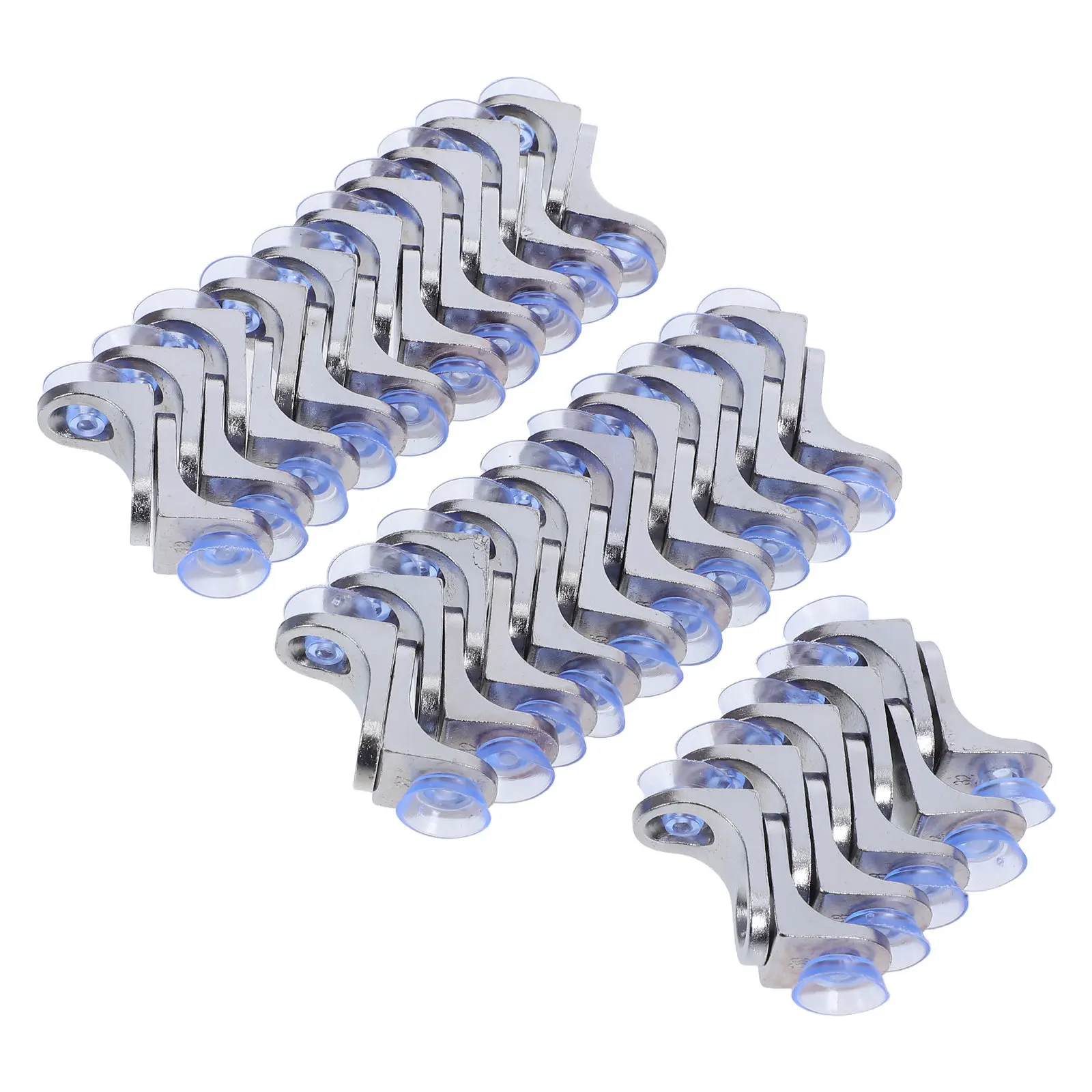50Pcs Zinc Alloy Glass Shelf Brackets Heavy Duty Shelf Support Pegs for Kitchen Cabinets Glass Holders Shelves Support Pegs