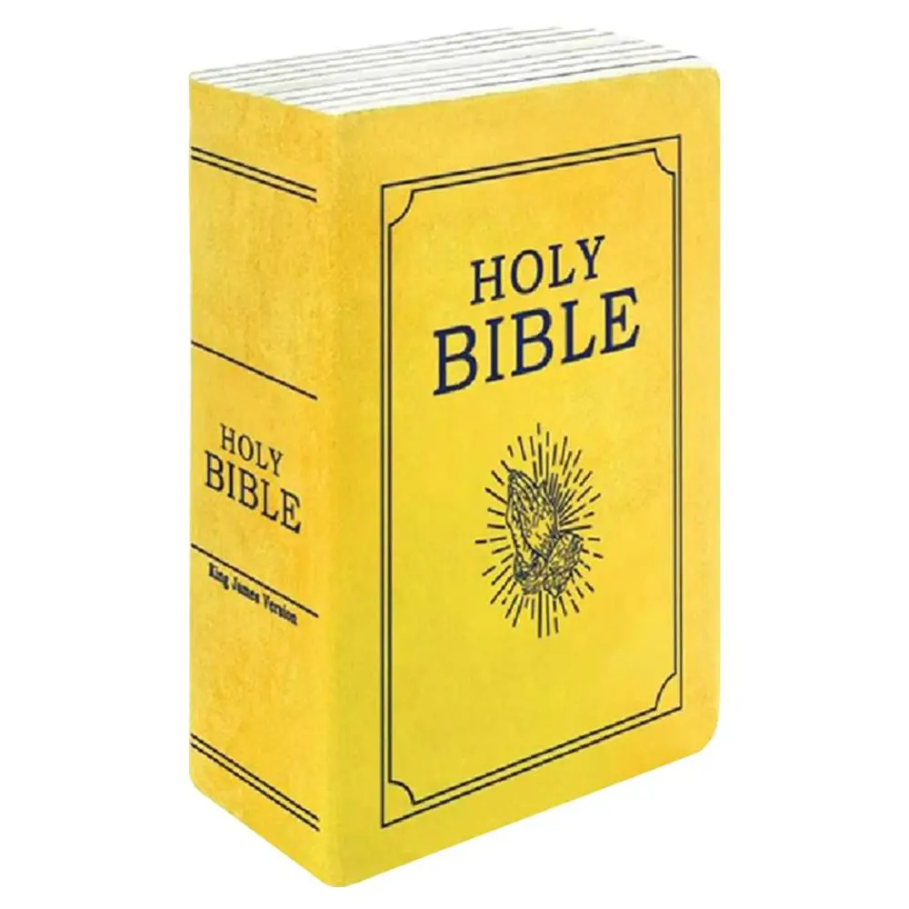 Realistic Looking Bible Pillow Plush Toy Home Decor Bible Throw Pillow Cutest 33*22cm Bible Cushion Christmas Present