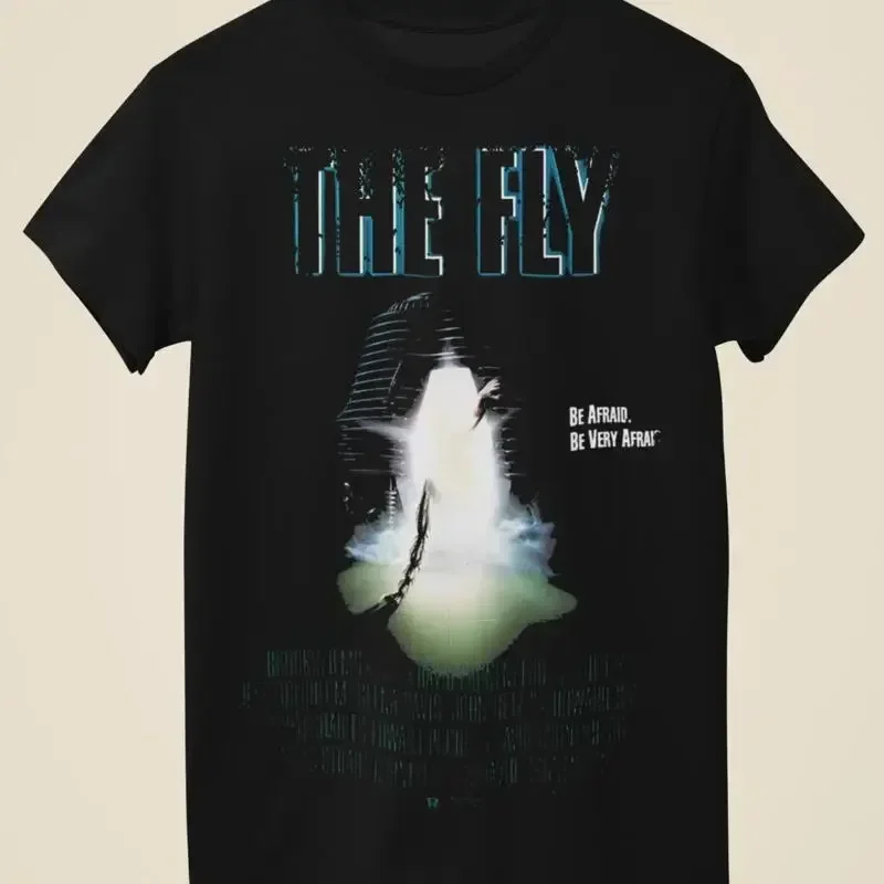 The Fly Movie Poster Inspired Unisex Black T Shirt
