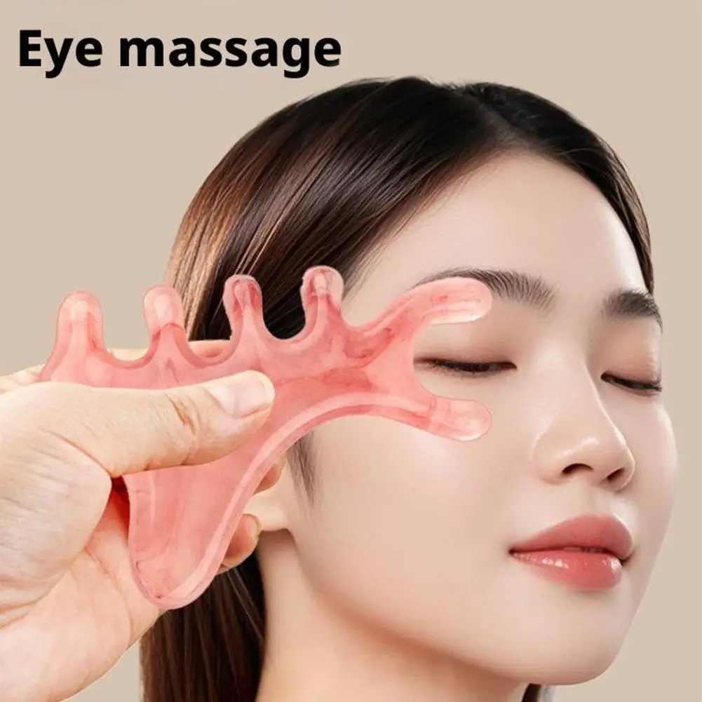 

Beautiful Massage Beeswax Scraping Massage Scraper Eye Sha SPA Face Tool Acupuncture Board Massager Massage Face Gua M5X9