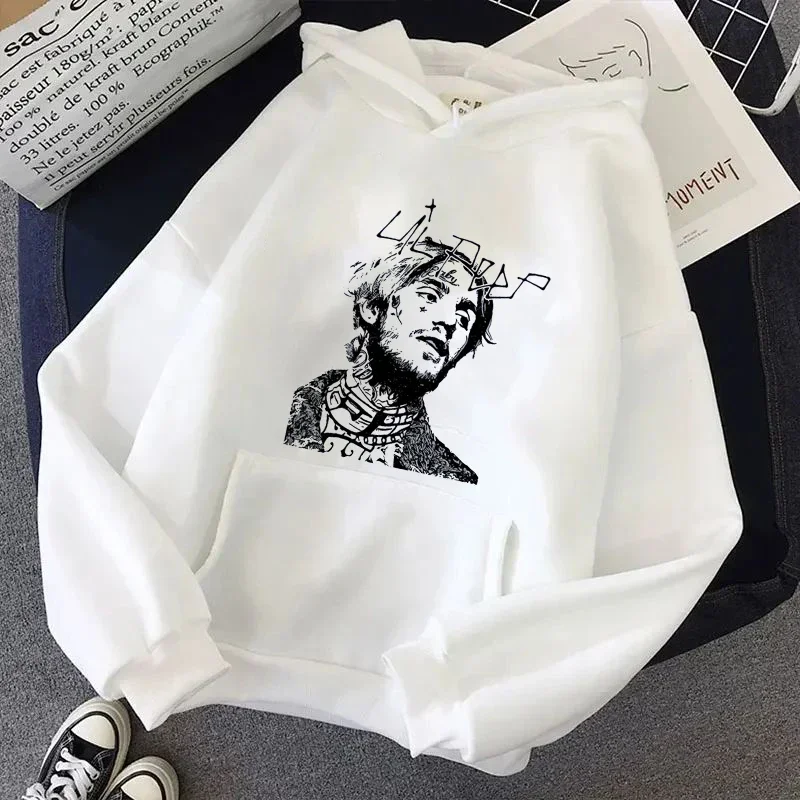 Hip Hop Lil Peep Hoodies Hell Boy Women Hooded Pullover Female Sudaderas Cry Baby Hood Hoddie Sweatshirts Winter Warm Clohtes