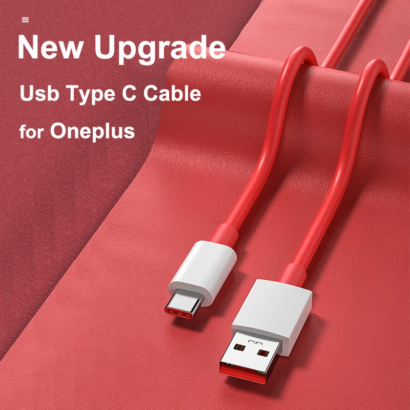 PD 80W Supervooc Fast Charger Cable For Oneplus Ace 12 11 10T 9 8T 7T Pro USB C To Type C Cable Warp Dash Charge 6T 5T Data Wire