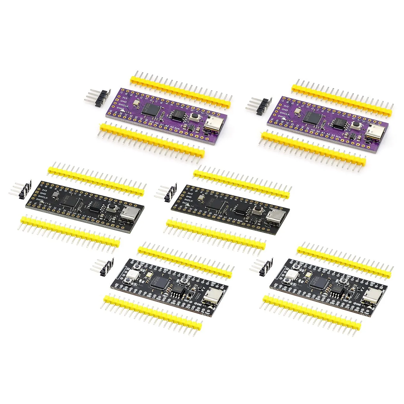 Raspberry Pi Pico Board RP2040 Dual-Core 264KB ARM Low-Power Microcomputers High-Performance Cortex-M0+ Processor