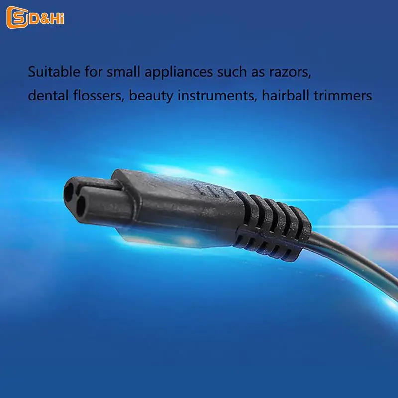 Charger Spring Cord Adapter for Shaver HQ6675 HQ481 HQ489 HQ282 HQ380 HQ382 HQ384 HQ3605 Power Adapter US Plug