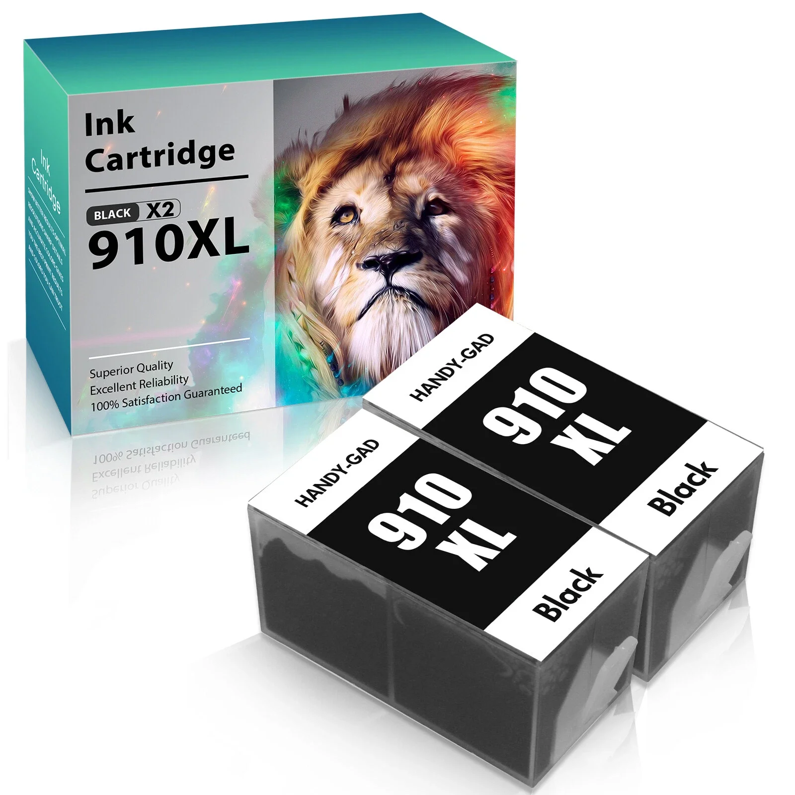 

2PK 910XL Black Ink Cartridges for 8010 8020 8022 8025 8028