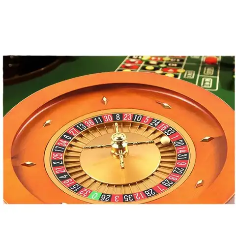 Professional Casino Roulette Wheels Solid Wood Luxury Roulette Tables With Steel Frame Style Night Precision Party Equipment
