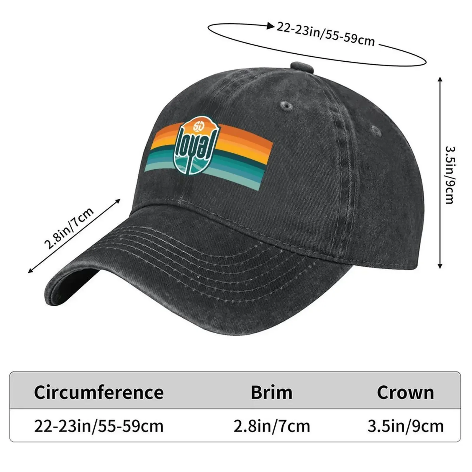 New San Diego Loyal Striped Tee Baseball Cap tactical cap sun hat Streetwear Unique hats Men's Hats Women's