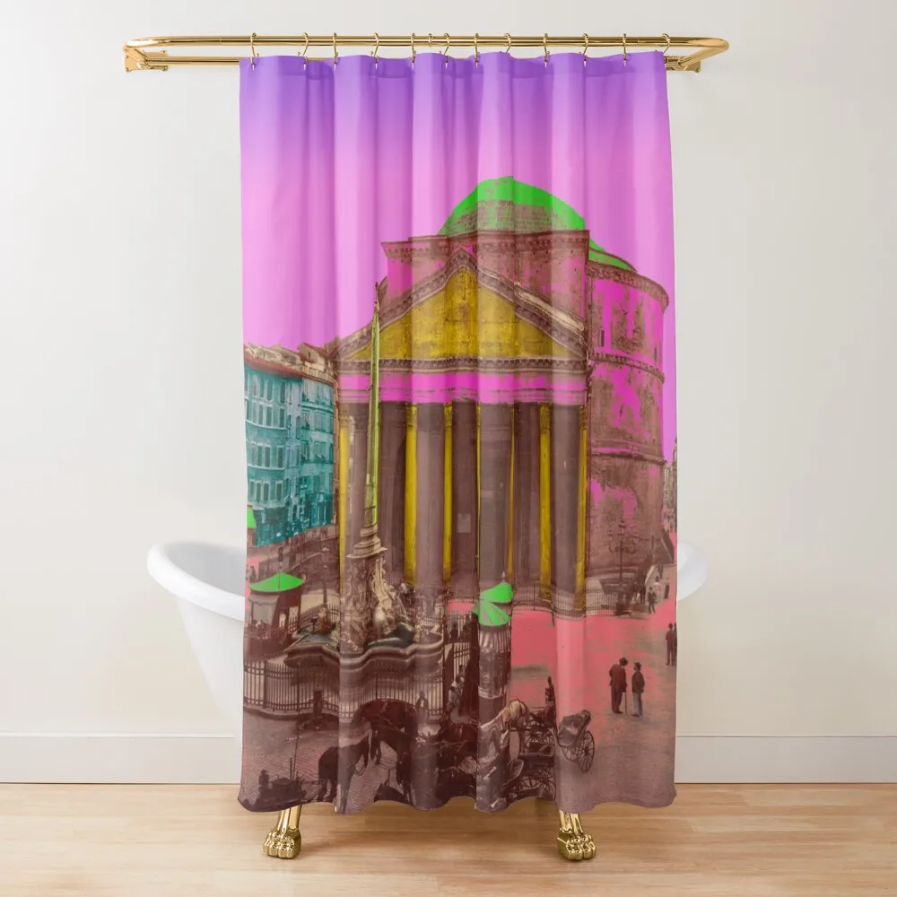 

Rome, ancient architecture in Italy, Phanteon Shower Curtain Shower For Bathroom Curtain