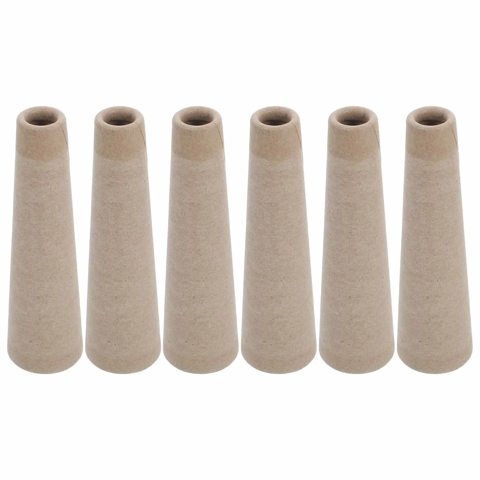 

6pcs Wool Paper Tube Core Hand Winding Machine Accessories Yarn Reel Knitting Supplies DIY Replacement Spool Bobbin Crochet