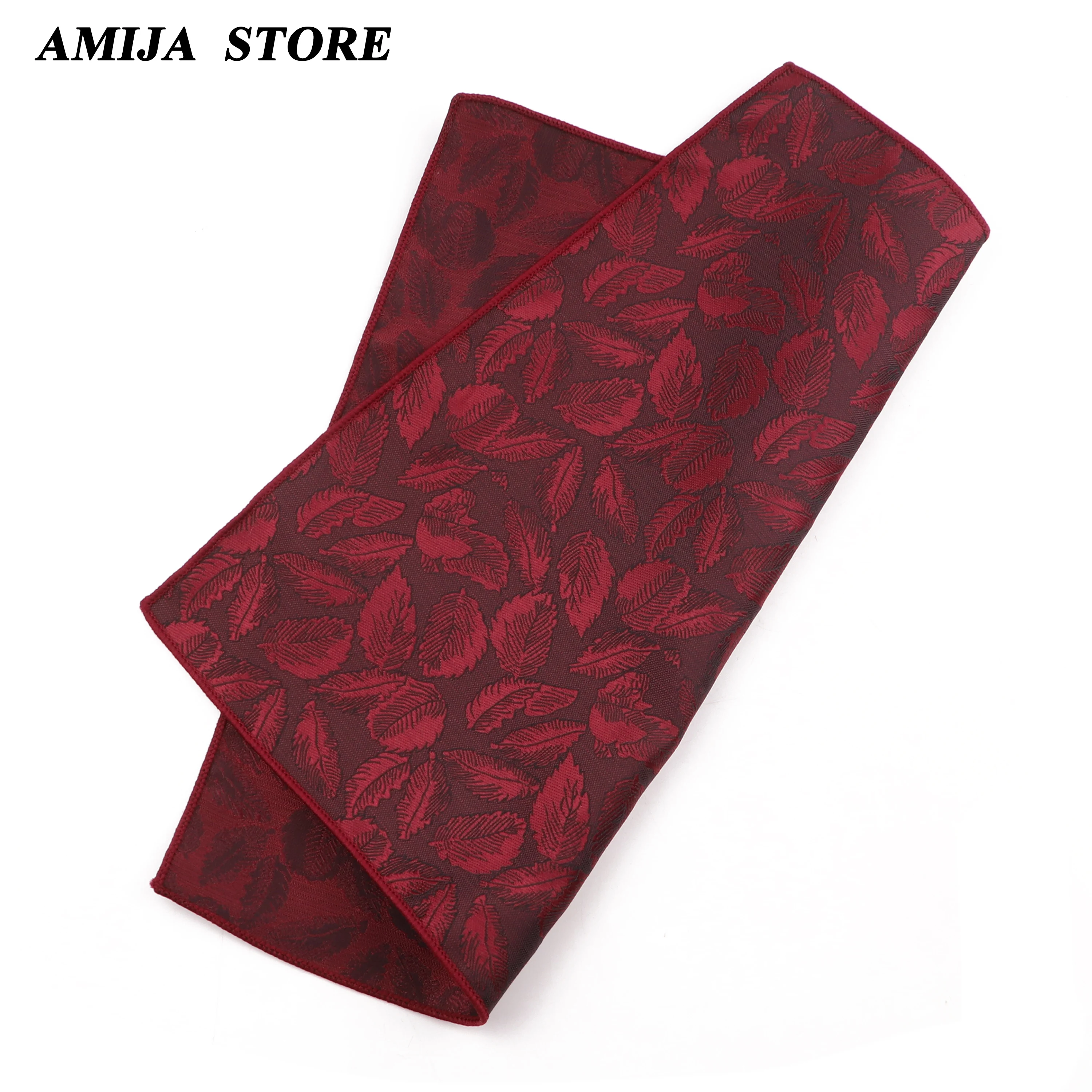 35-style Men Hanky Pocket fazzoletto quadrato floreale foglie di fiori vite stampa Paisley regalo per la festa nuziale per accessorio uomo