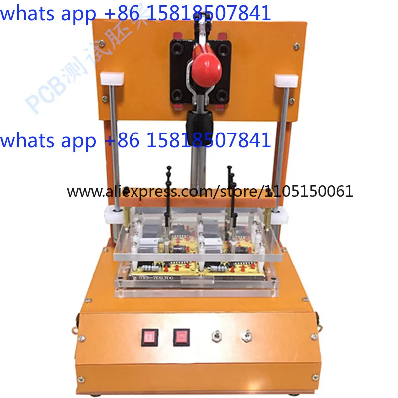 PCB test rack, test fixture, manual  fixture, test fixture, embryo rack, mold embryo