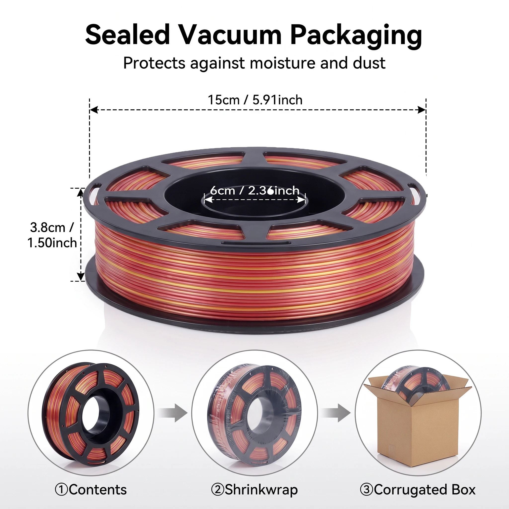 Translucent PETG 1.75mm Filament Red Yellow Gradient Grass Green Gradient 200g 250g 500g 1kg Optional Low Warping FDM 3D Printer