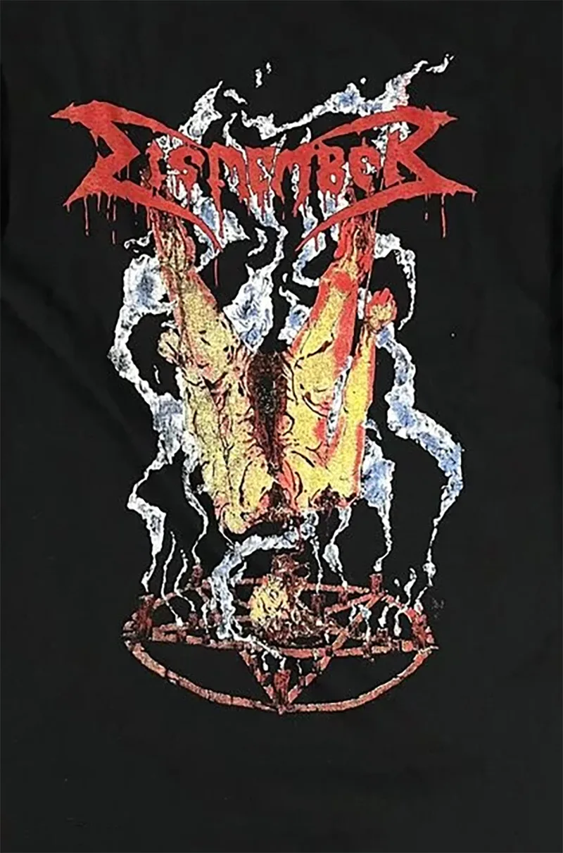 

Dismember Band Gift For Fans Black T-Shirt Cotton All Size