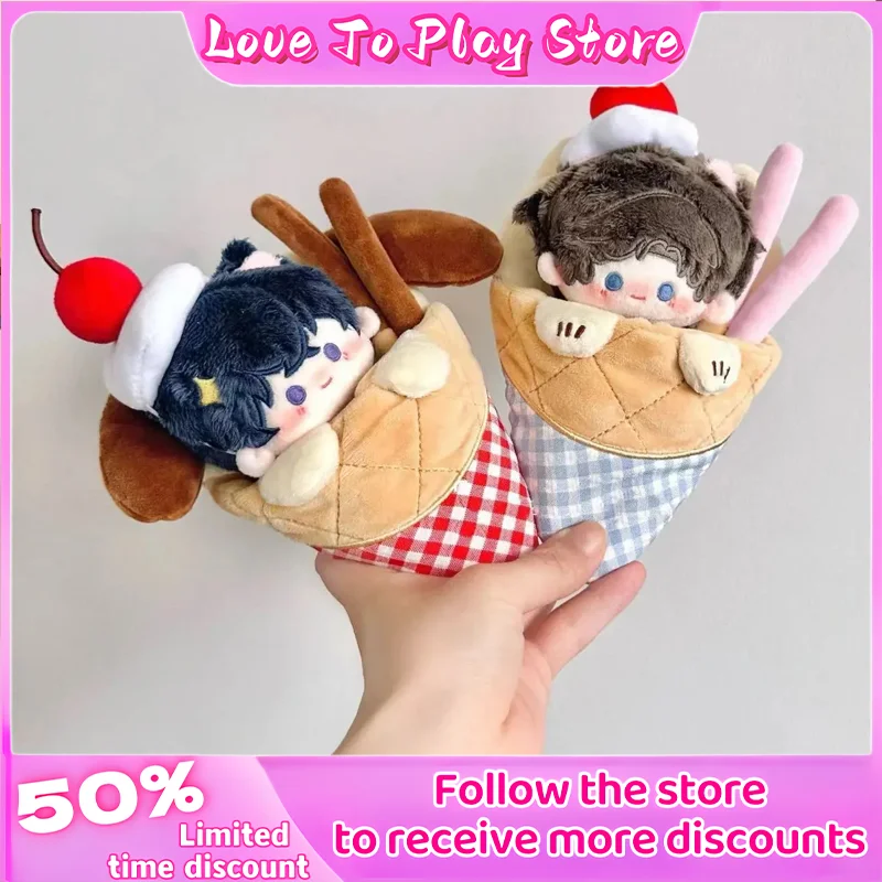 

Hot New Cute 10cm Cartoon Puppy Cripple Baby Clothes Baby Bag Kitten Cripple Cotton Doll Accessories Decoration Only Clothes