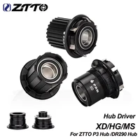 ZTTO MTB P3 Hub Driver P3 juego de ruedas cuerpo de buje libre DR290 Hub Driver XD HG MS Hub Body 6 trinquetes sistema 135x10 QR 142x12 eje pasante