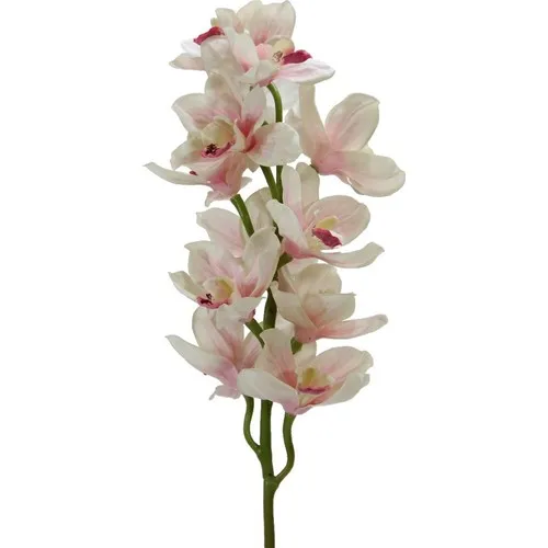 Dekorsende Artificial Simbidyum Orchid Branch Pink White 78 cm