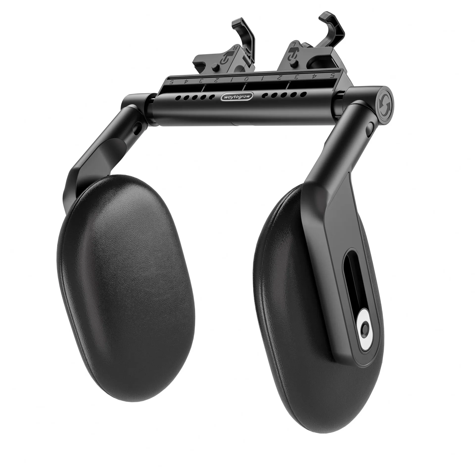Three-axis Linkage Double Hook Multifunctional Car Pillow Memory Foam Side Sleeping Headrest Car Neck Pillow Sleeping Headrest