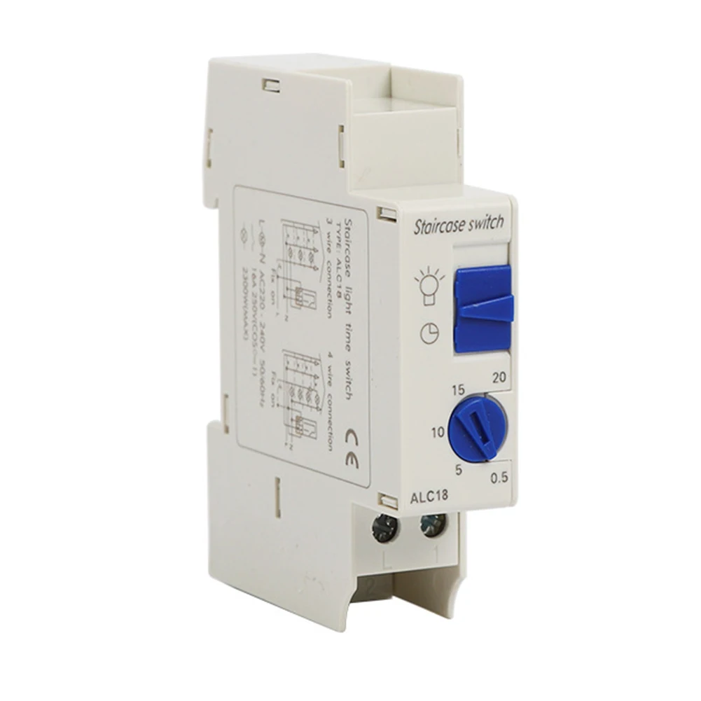 

Stair Lighting Automatic Switch Automatic Timer Switch For Lights 0.5 To 20 Minutes Timer Daily Use Performance