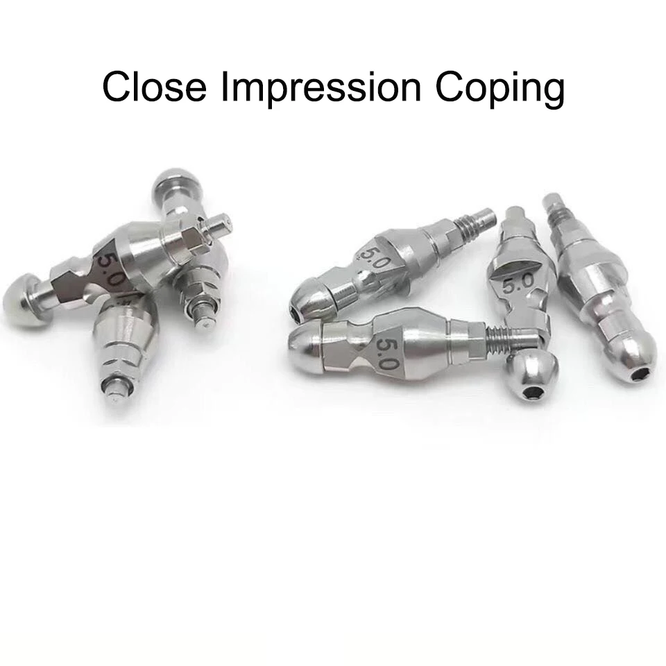 Osstem Impression Coping Implant Accessories Open Transfer Rod Close Impression Coping OSSTEM Analog