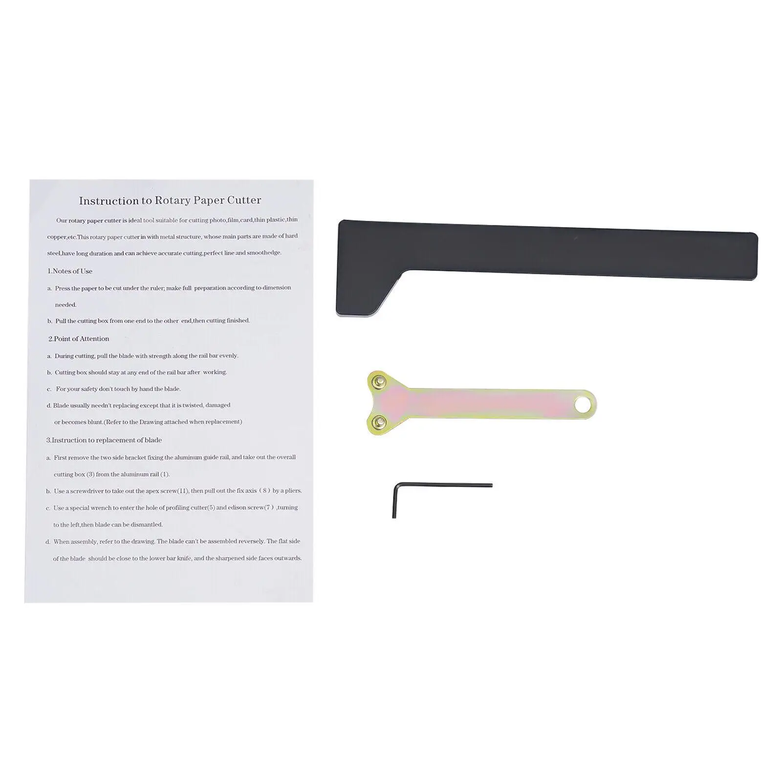 36inch PVC Manual Precision Rotary Paper Trimmer Photo Paper Cutter Trimmer New