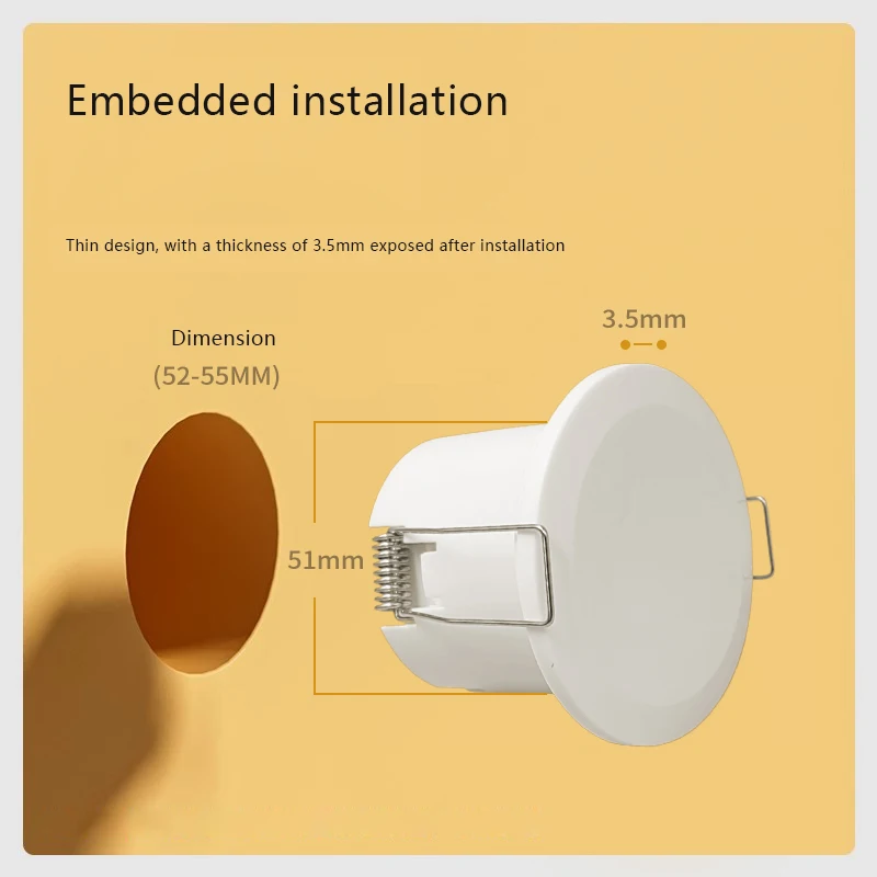 1Pcs 24G Microwave Detector Human Presence Radar Sensor 110-240Vac Lamp Control Switch Weak Action Active Sense