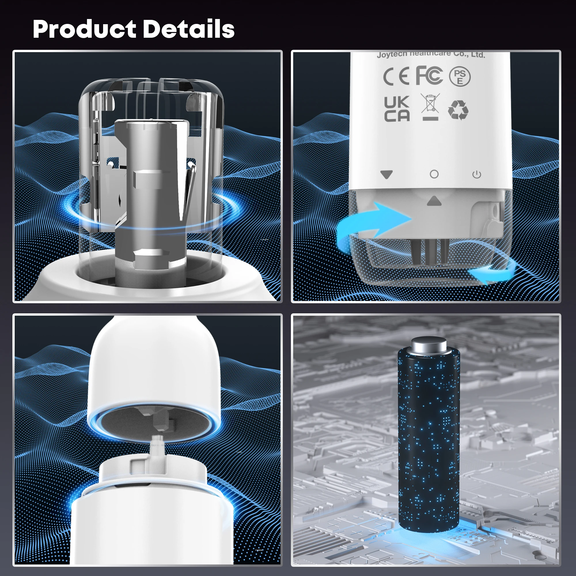 ماكينة تشذيب شعر الأنف والأذن قابلة لإعادة الشحن عبر USB للرجال، تصميم صغير محمول مع شحن سريع، مجموعة أدوات العناية الكهربائية #5