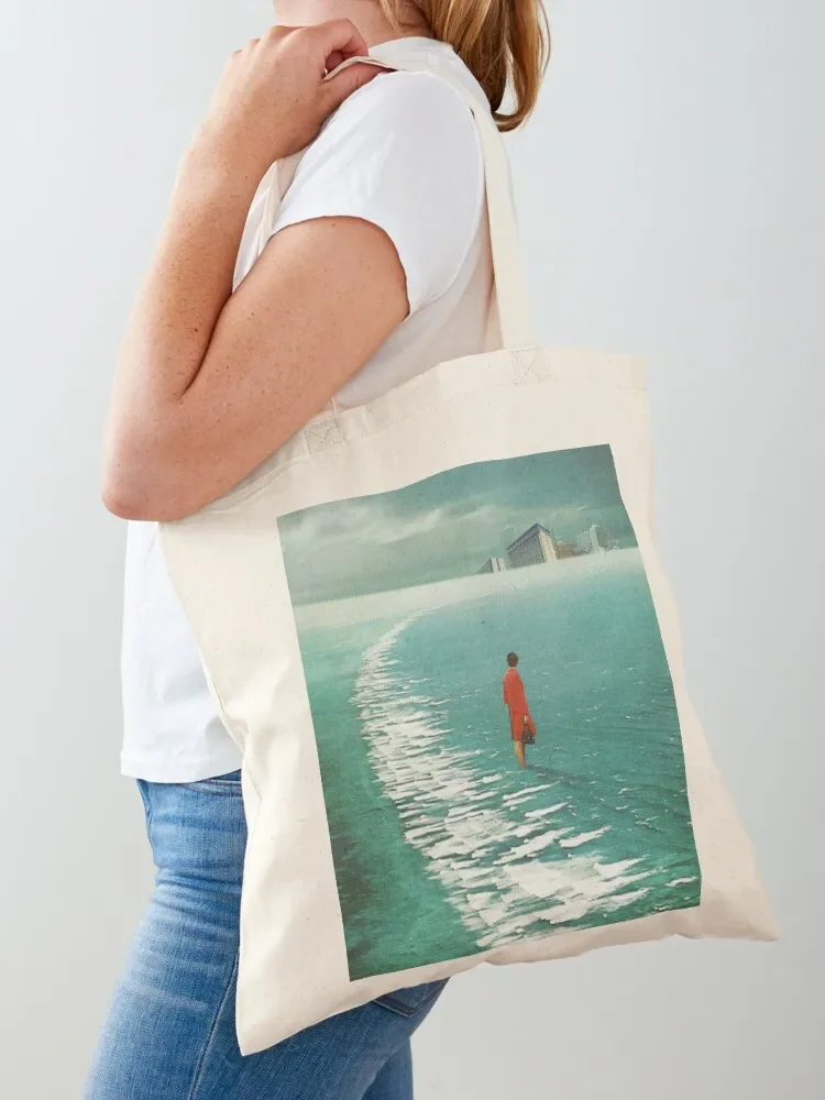 Waiting For The Cities To Fade Out Tote Bag Canvas bag Canvas bag for women