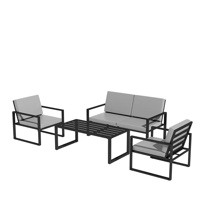 Outdoor tables and chairs courtyard garden open-air balcony sales landscape leisure wrought iron sofa combination outdoor furnit