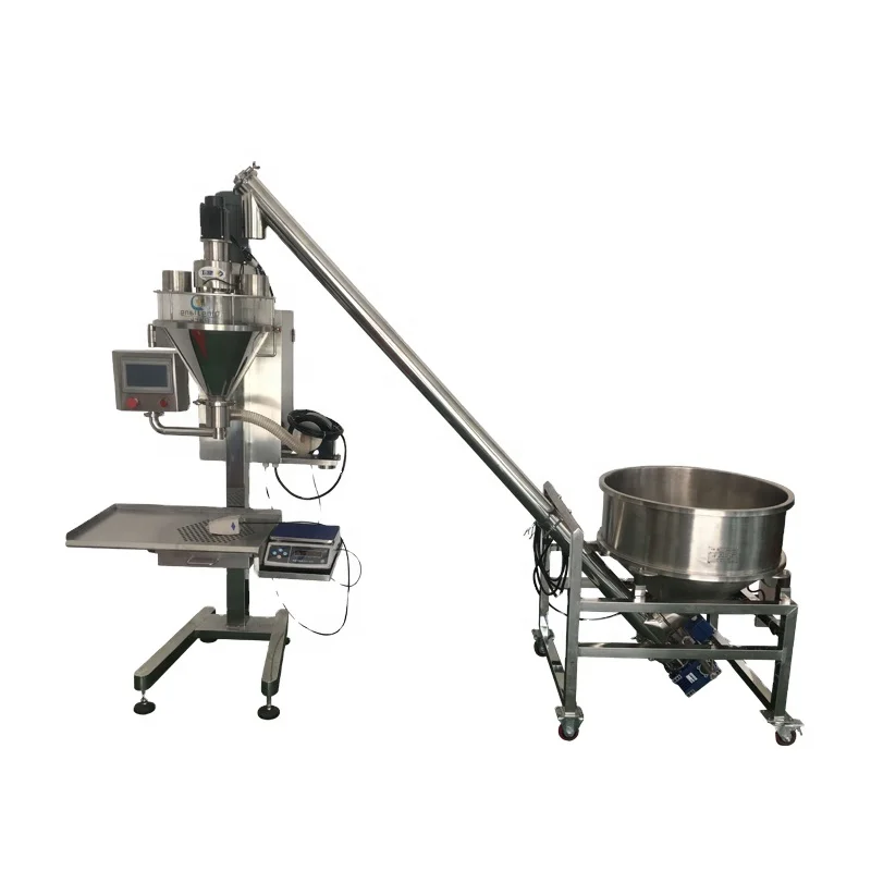Semi Automatic Powder Filling hine Spice Coffee Auger Filler