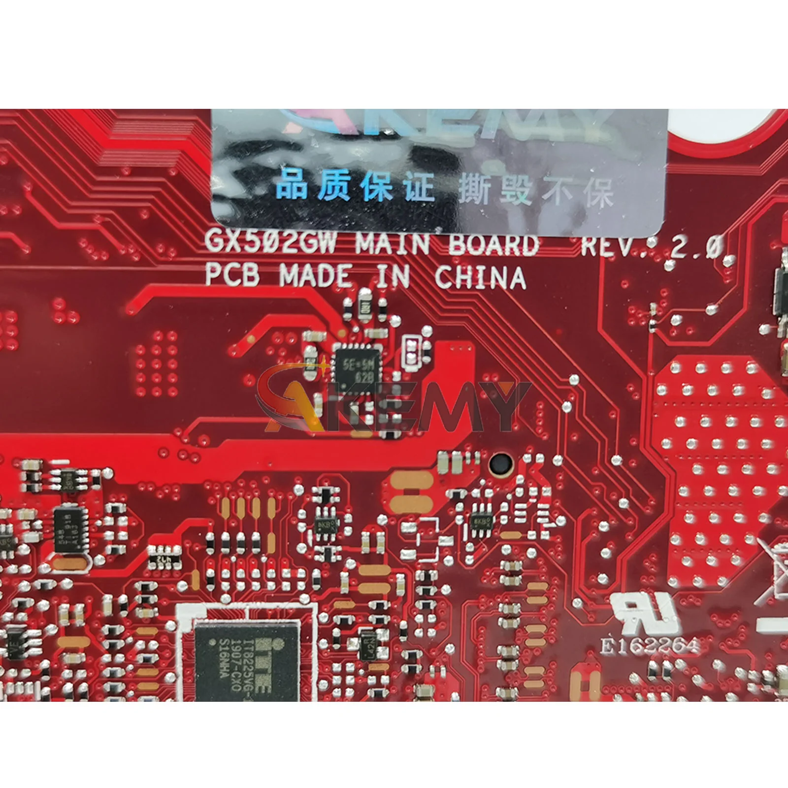 GX502GW اللوحة الأم للكمبيوتر المحمول ASUS ROG Zephyrus GX502GM GX502GV GX502GU GX502G GX502GW MW502G اللوحة الرئيسية I5 I7 I9 CPU 100% اختبارات