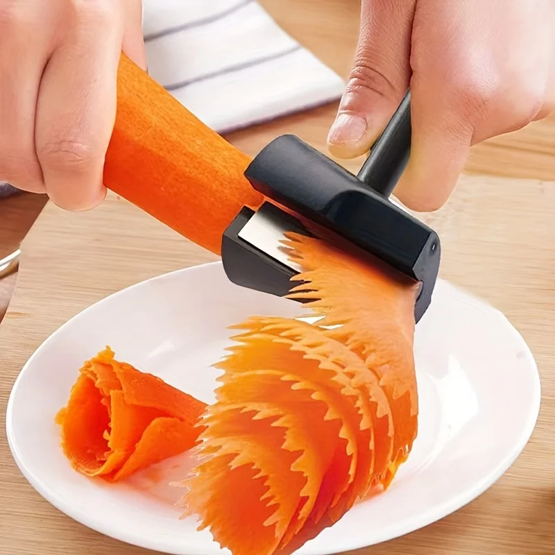 

Multi functional rotary flower cutter, rotary funnel shredder, melon, fruit, vegetable flower curler