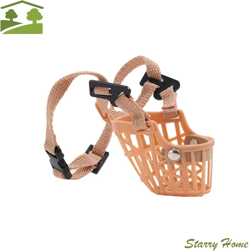 

Пластиковый сетчатый намордник-маска для собак от укусов, для груминга и ухода за мордой, зоотовары