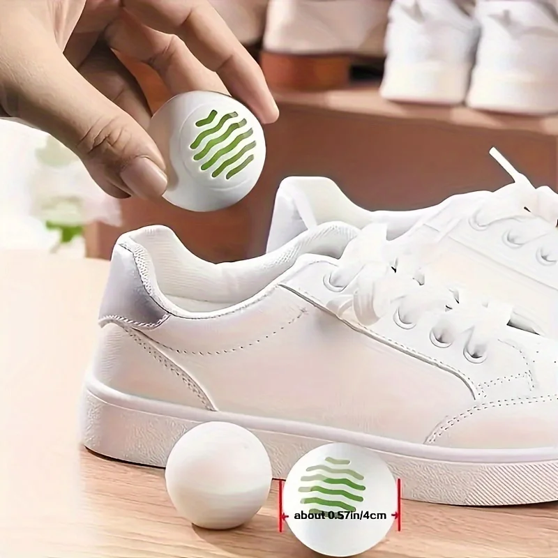 6pcs,  Deodorant Balls for Sneakers, Lockers, Gym Bags - 6 Pack - Air Fresh - Also Great for Home, Office and Car.