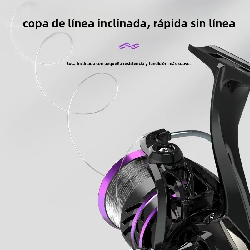 Carrete giratorio HP para agua salada con mango intercambiable - imagen 3