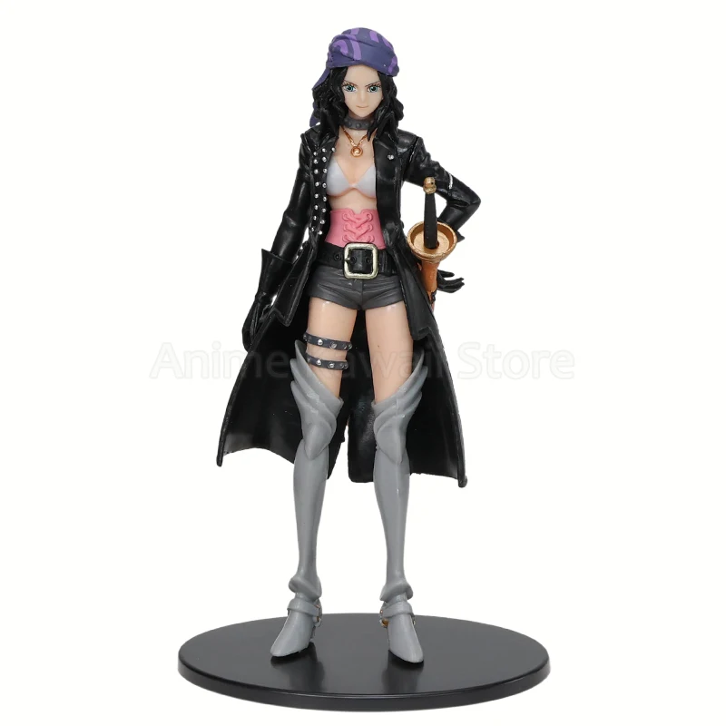 Anime One Piece Figure Theater Edition DXF Nico Robin PVC Action Figures Cartoon Collection Model Toy Children Kids Gifts