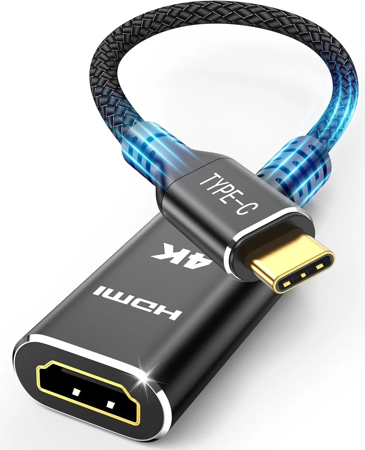 10PCS Premium 4K USB-C To HDTV Cable Adapter- High-Speed Connectivity For IPhone 15 Pro/Max Dell XPS, Samsung Galaxy S8-S23 & Mo