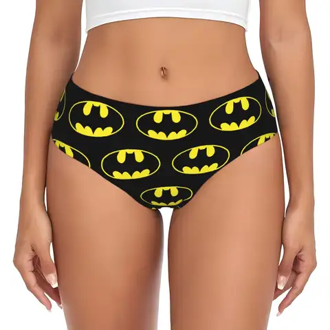 Bats  Cute Animal  Brief Panties Women Comfort Stretch  Underwear
