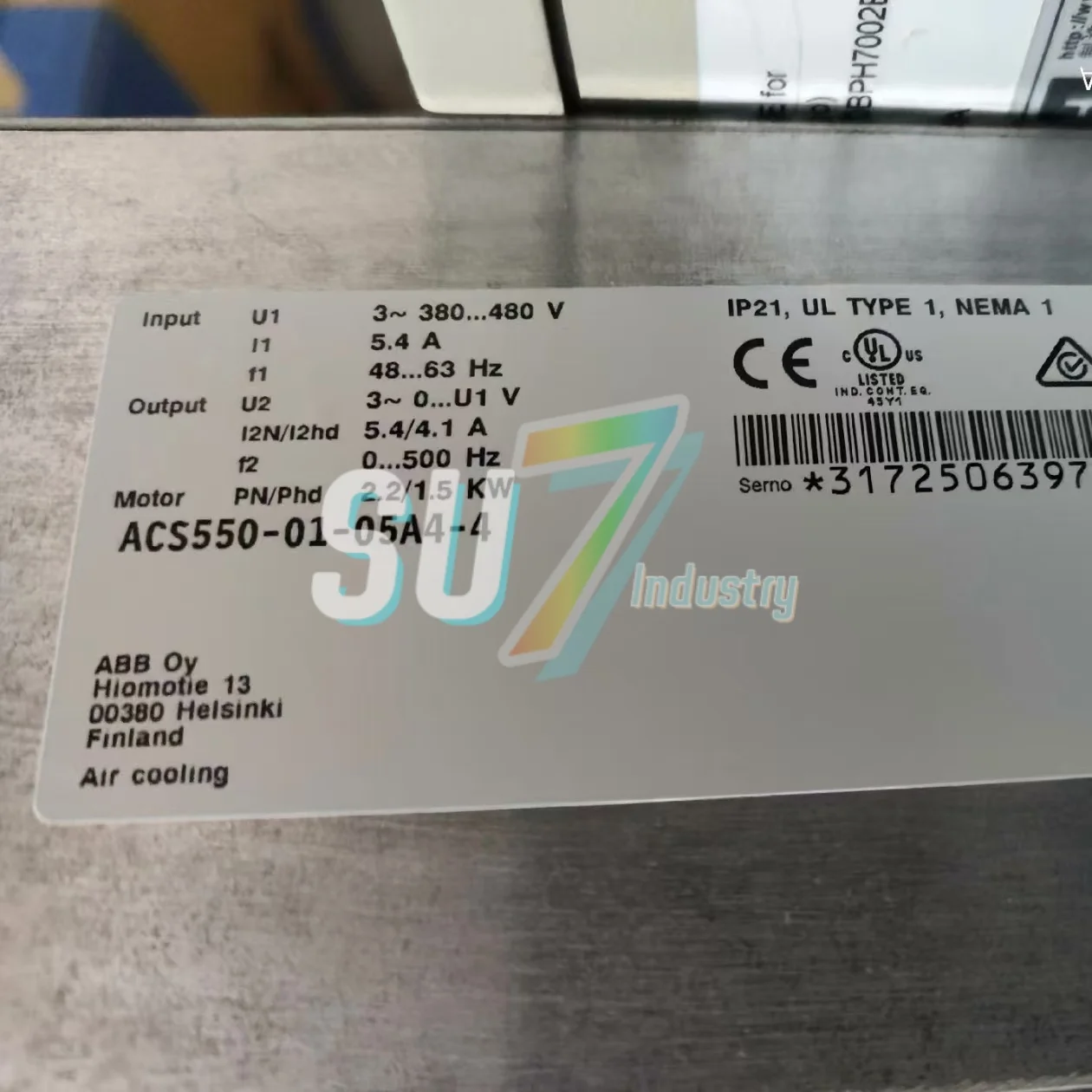 倉庫内新入荷 ACS550-01-05A4-4 ACS550-01-06A9-4 インバータ