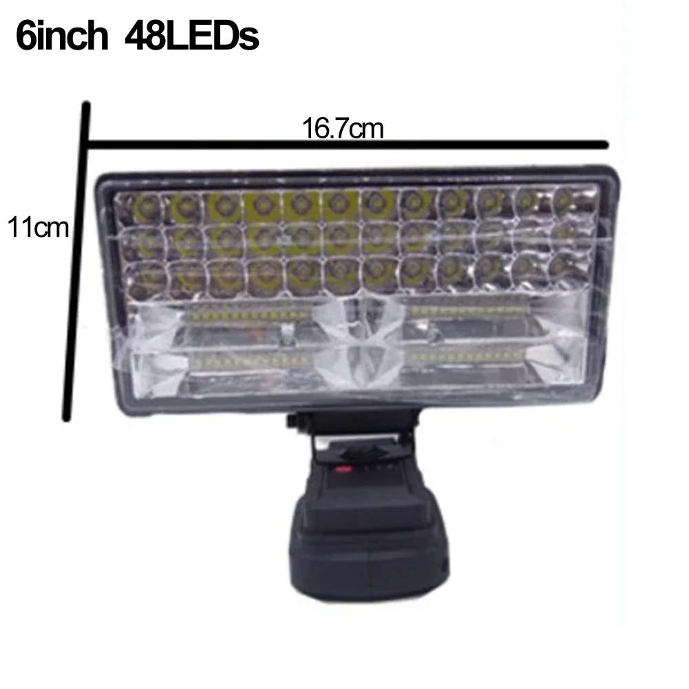 

Sleek and Compact Design of the Cordless LED Work Light Made Specifically to Run on a For 20v Battery Power Source