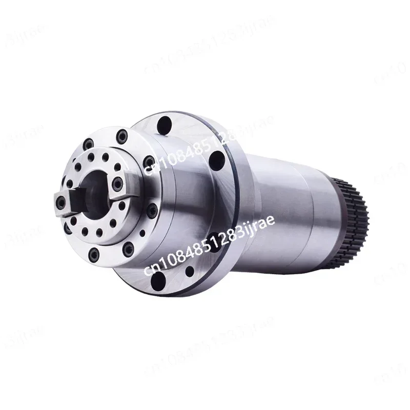 6000rpm 90mm Self-cooling Belt and Pulley Spindle Shaft Turning Steel Drilling Belt Drive Cnc BT30 Atc Spindle Milling Spindle