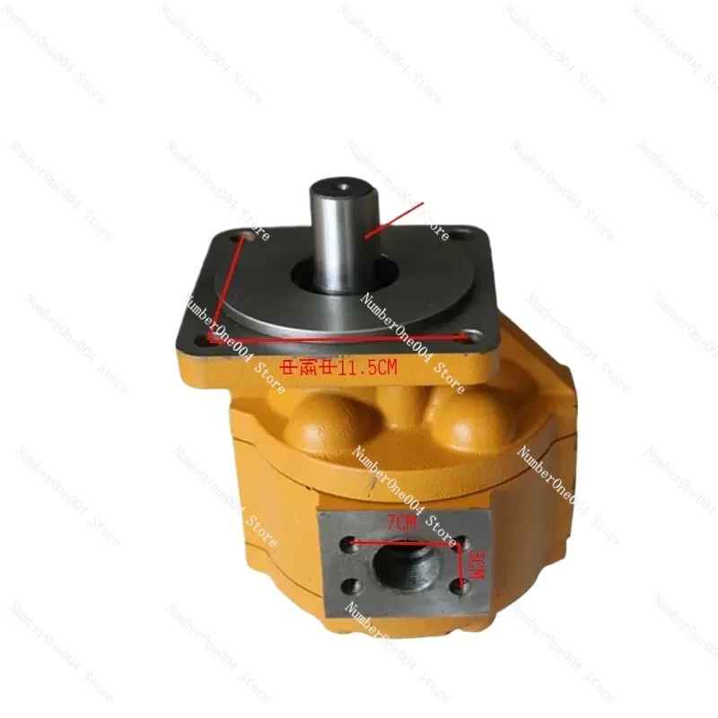 Applicable to Forklift Gear Pump Flat Key Spline 50 Hydraulic Gear Pump, Small Loader Parts