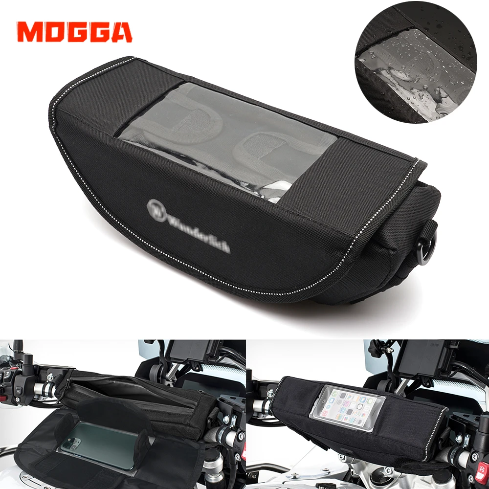 For BMW F900xr F900r R1200r R1250r R850RT R850R Waterproof Handlebar Travel Bag Storage Gps Saddle Bag Motorcycle Accessories