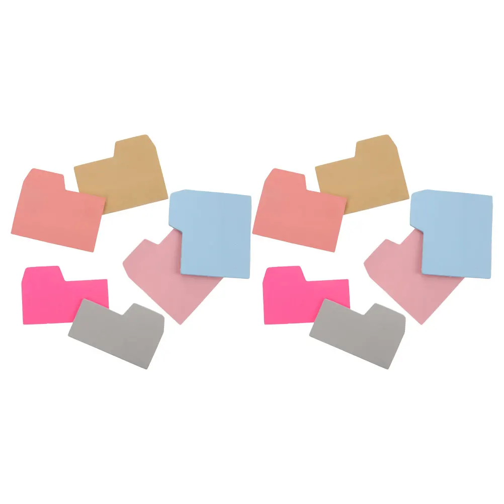 

2pcs Colors Paper Book Marks Repositionable Page Dividers Annotating Books Notebook Markers Tab Divider Labels File